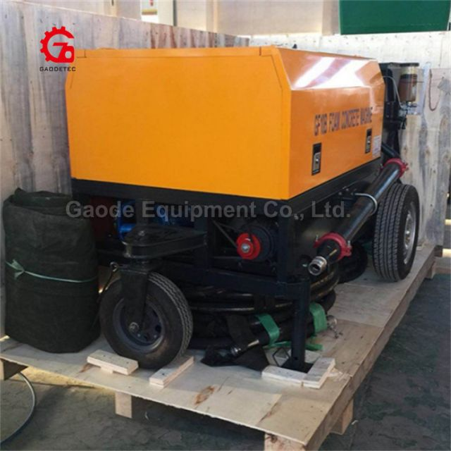 Gaodetec GF10B large hydraulic lightweight foam concrete foaming mixing station